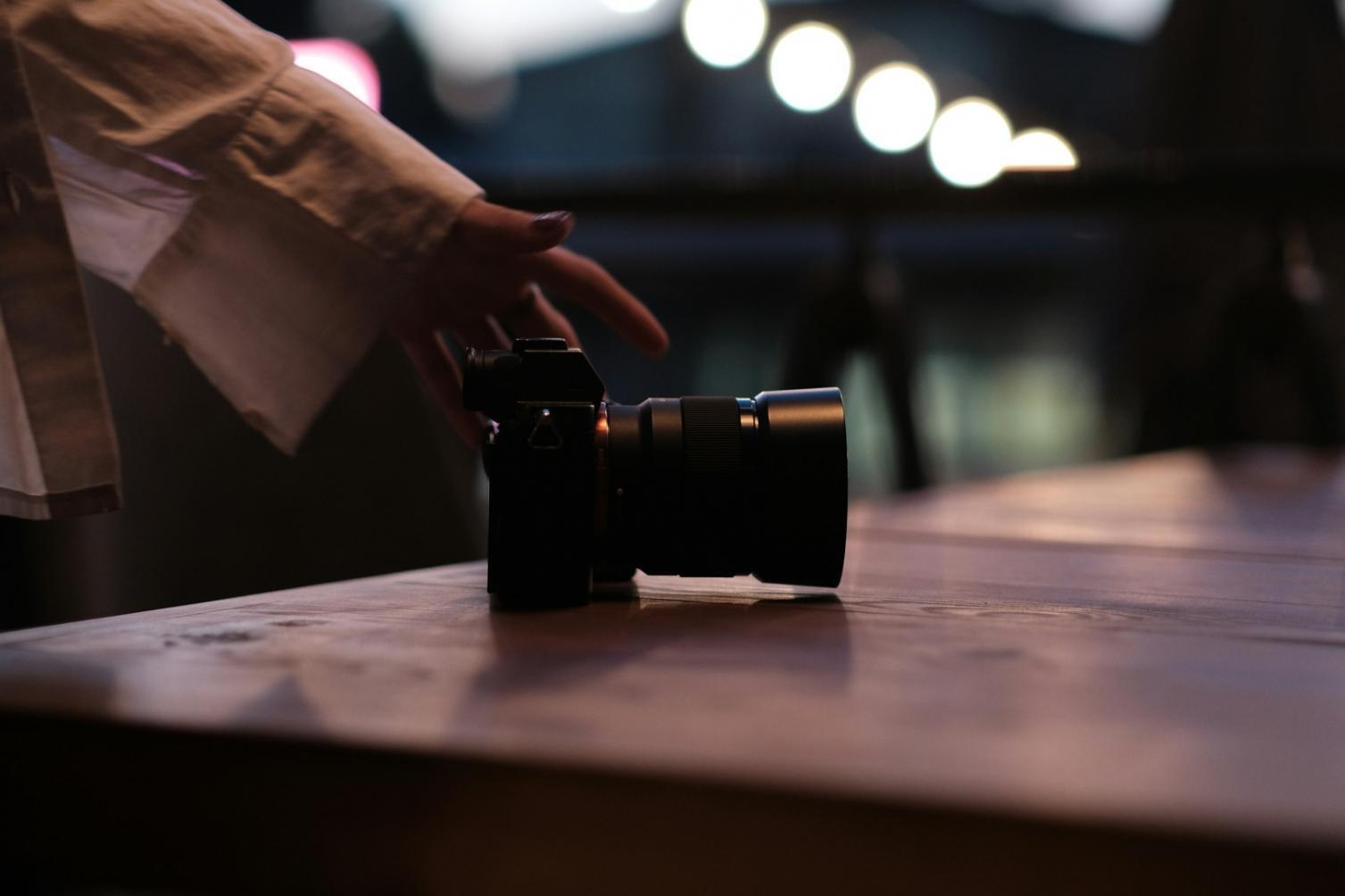 Sesión de edición de vídeo en progreso